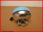 Preview: Ding Dong Glocke 80 mm Klingel Chrom (hellblau Lackiert) mit Herzchen *NEU*