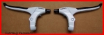 Original Gazelle Bremsgriff Satz links + rechts weiss