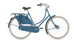 Gazelle Classic Nostalgierad mit 3 Gang, Nabendynamo, Rollerbrake vorne,  Farbe: Legion blue matt 57 er Rahmen