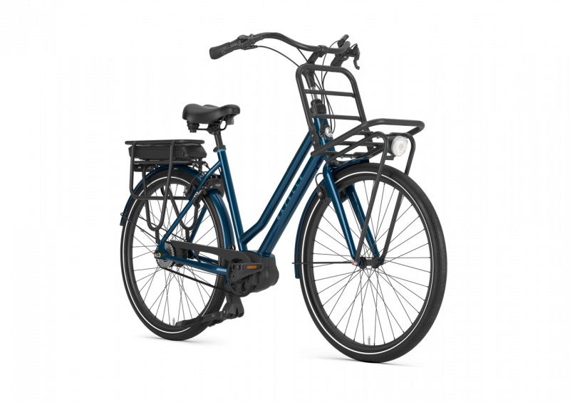 Gazelle Heavy Duty NL C5 + HMB E-Bike, 28 Zoll, 54er Rahmen, Mittelmotor Active Line Plus, Akku 500Wh., Riemenantrieb