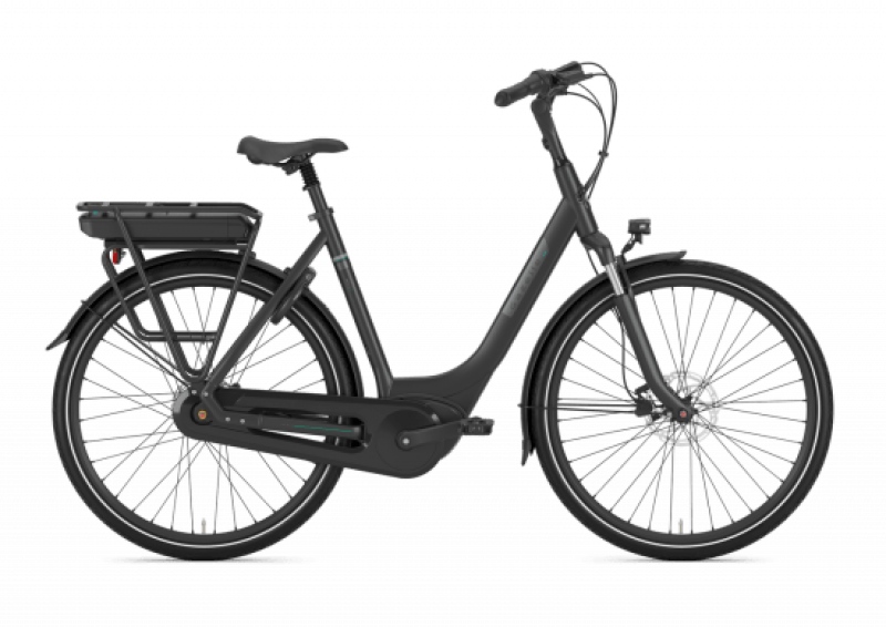 Gazelle Paris C8 HMB Bosch Mittelmotor, Damen Elektrofahrrad 28 Zoll 53 er Rahmen Akku 500 Wh. schwarz