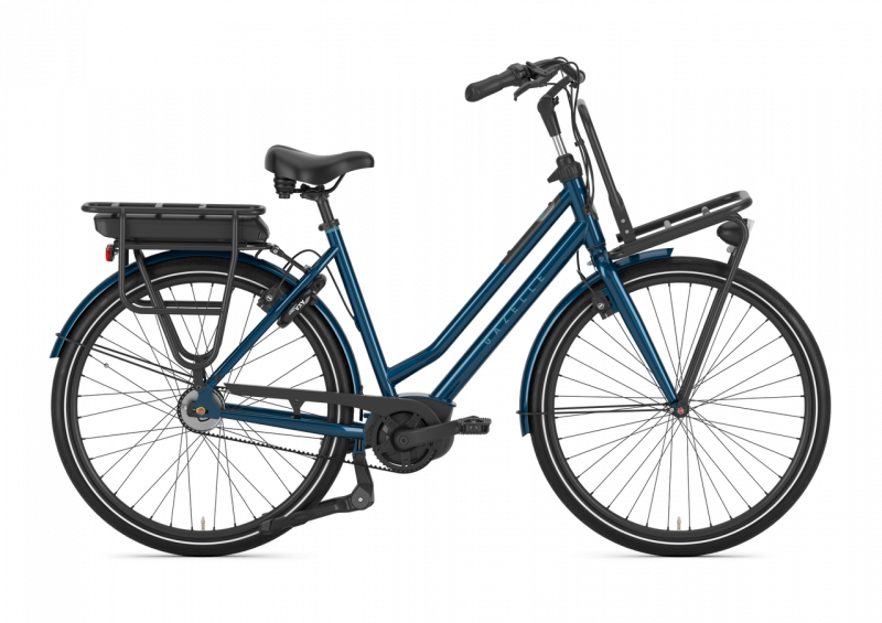 Gazelle Heavy Duty NL C5 + HMB E-Bike, 28 Zoll, 54er Rahmen, Mittelmotor Active Line Plus, Akku 500Wh., Riemenantrieb