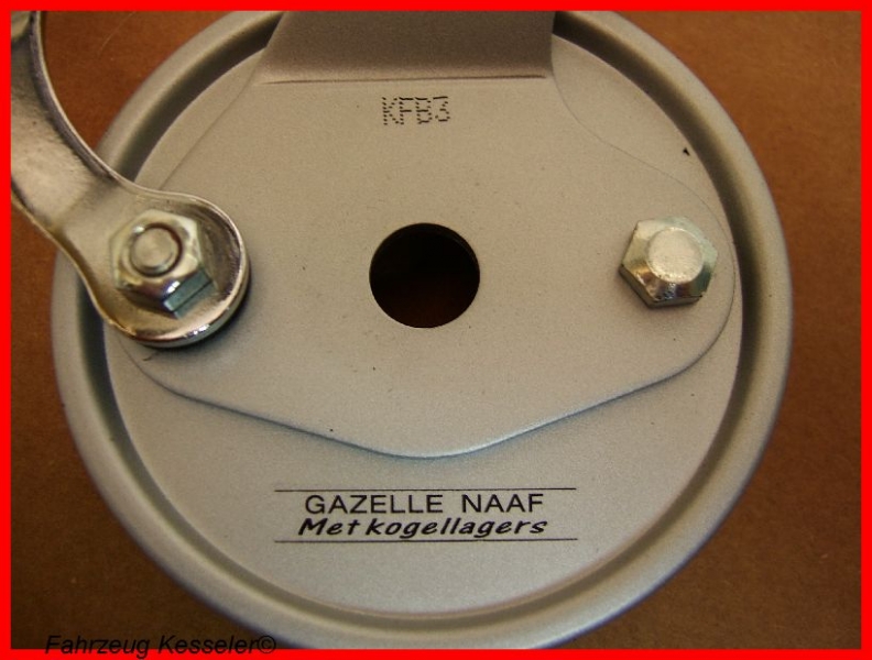 Gazelle Bremsteller Trommelbremse  vorne Sturmey Archer Naaf