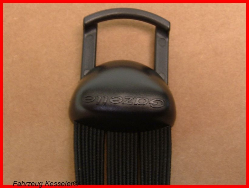 Gazelle Gepäckträger Spanngummi schwarz fürs Paris, Orange usw