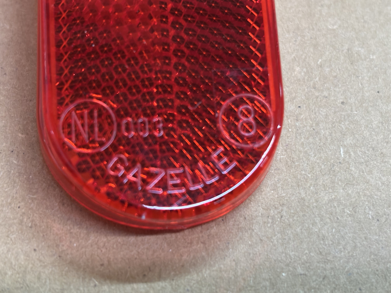 Rücklichtkappe für Gazelle Populair Fahrrad
