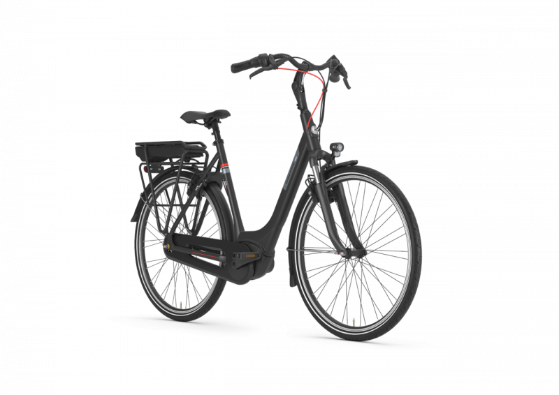 Gazelle Paris C7+ HMB Black, Bosch Mittelmotor, Damen Elektrofahrrad 28 Zoll 57er Rahmen 400 oder 500er Akku