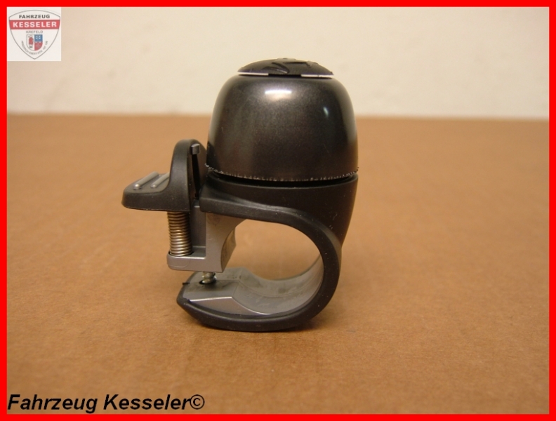 Original Gazelle Glocke Klingel fürs Fahrrad in schwarz mit Logo