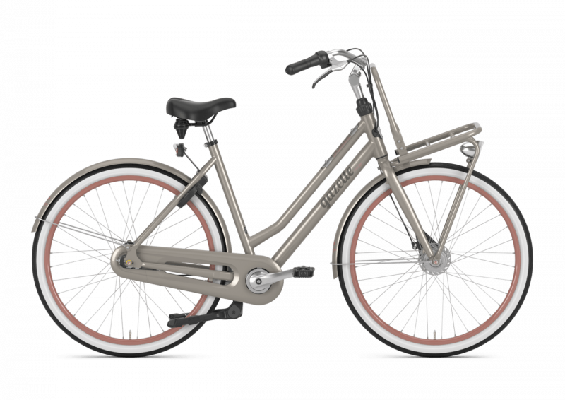 Gazelle Miss Grace 7 Gang, Nabendynamo, Rollenbremse vorne + Rücktritt 28" 54er Rahmen Farbe: Clay green