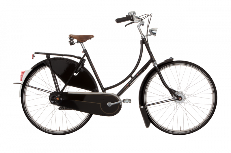 Gazelle Tour Populair mit 7 Gang, Nabendynamo, Rücktritt + Rollenbremse hinten 28" schwarz 57er Rahmen