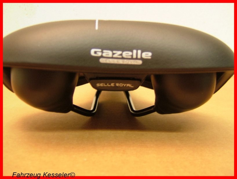 Original Gazelle Sattel HZ Vaccum Light Neu