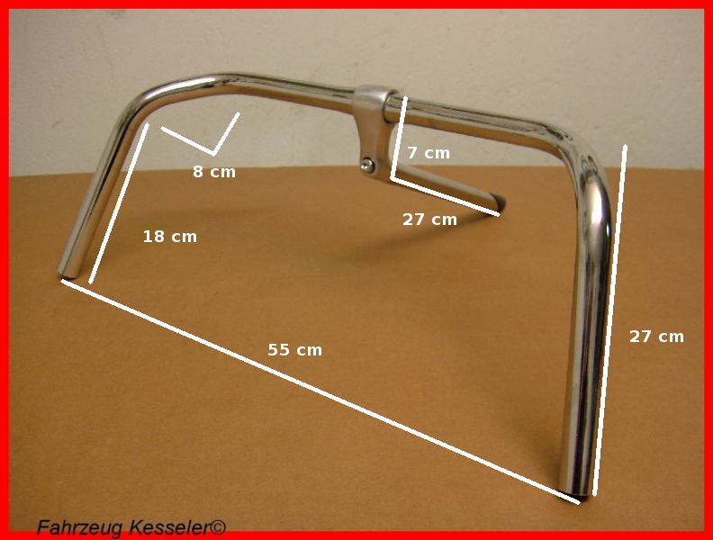 Gazelle Nostalgie Lenker und Vorbau verstellbar fürs Populair,Basic,A-Touren Fahrrad